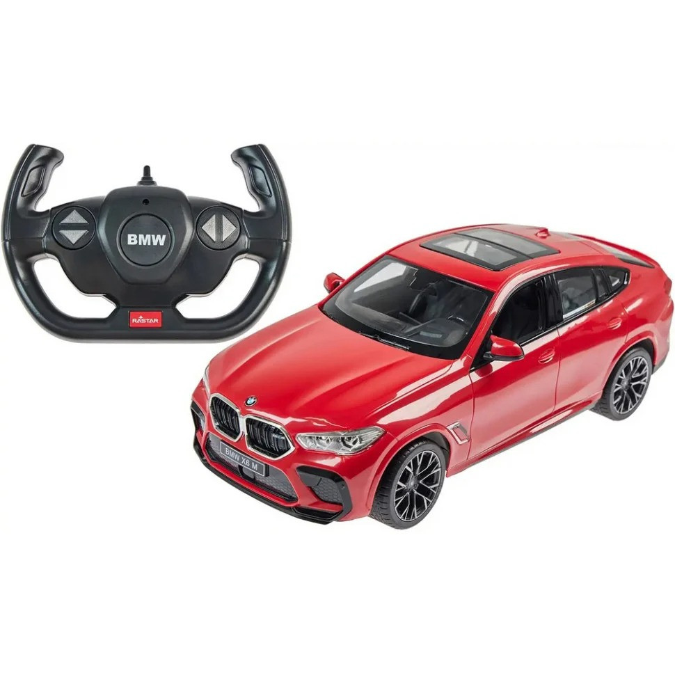 Радіокерований автомобіль «BMW X6» Rastar 99260 Червоний, 1:14