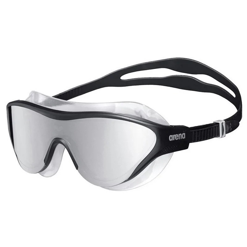 THE ONE MASK MIRROR" Arena 004308-101 Black, Silver, OSFM Goggles