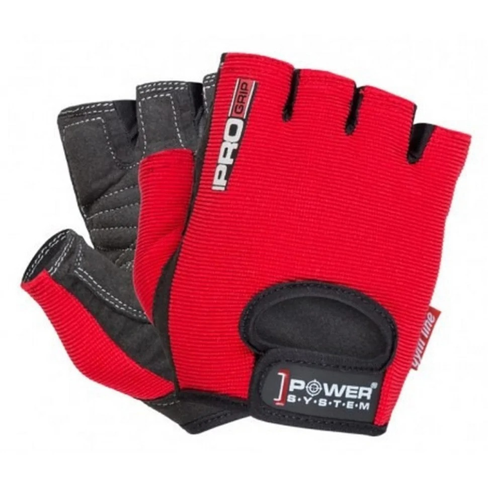 Pro Grip Power System PS-2250_L_Red fitness gloves size L, 23cm