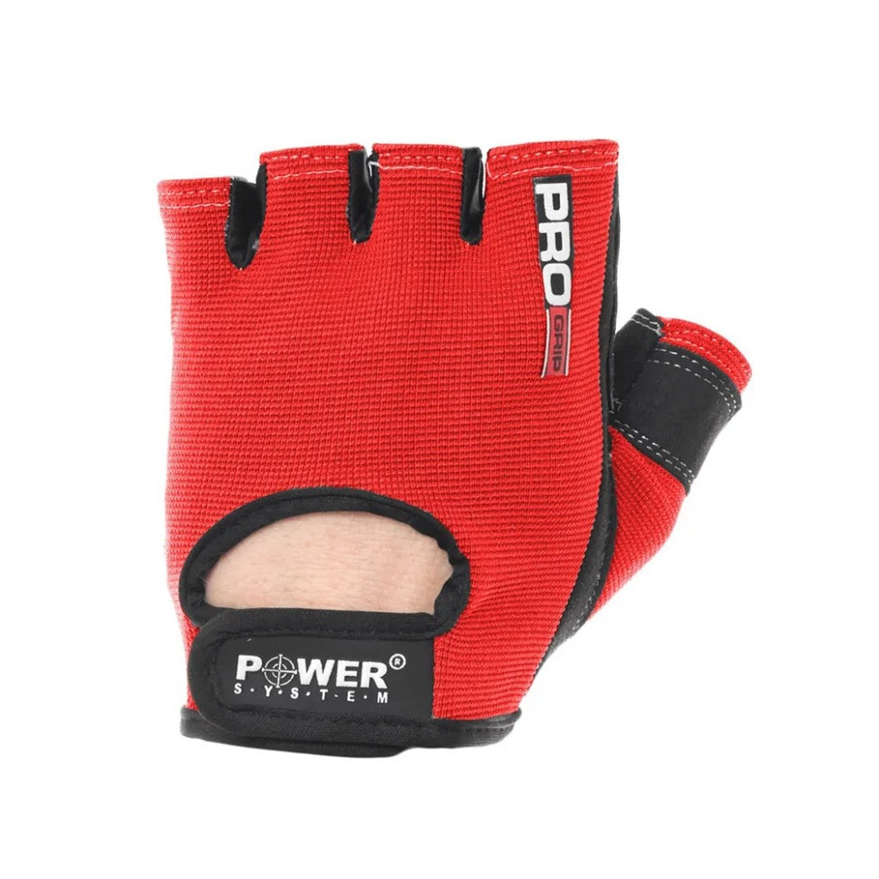 Pro Grip Power System PS-2250_L_Red fitness gloves size L, 23cm
