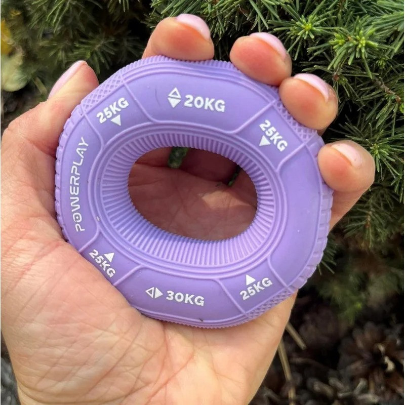 Hand expander PP-4331 Hand Grip Medium PowerPlay PP_4331_Purple_(20-25-30) silicone Hand expander PP-4331 Hand Grip Medium PowerPlay PP_4331_Purple_(20-25-30) silicone