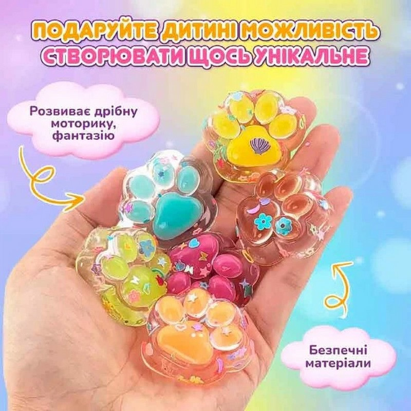 Anti-stress squishy making kit "Taba Paws" SL-001 Anti-stress squishy making kit "Taba Paws" SL-001