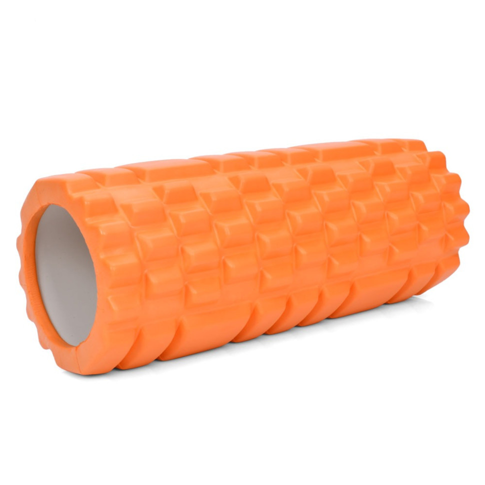 Massage roller MS 0857-OR EVA, orange, 14x33x14 cm