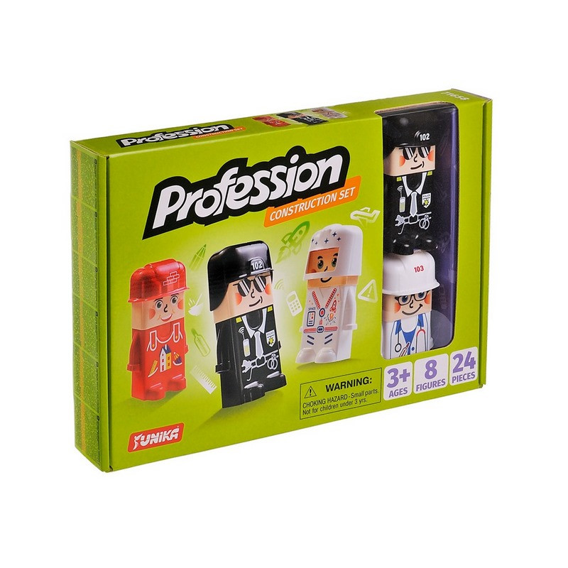 Конструктор із фігурками "Profession" 71658, 8 персонажів, 24 деталі