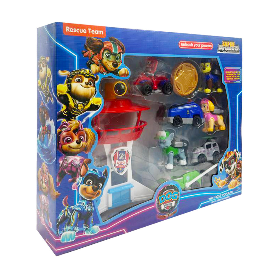 Children's play set "Paw Patrol" H-06A with transport