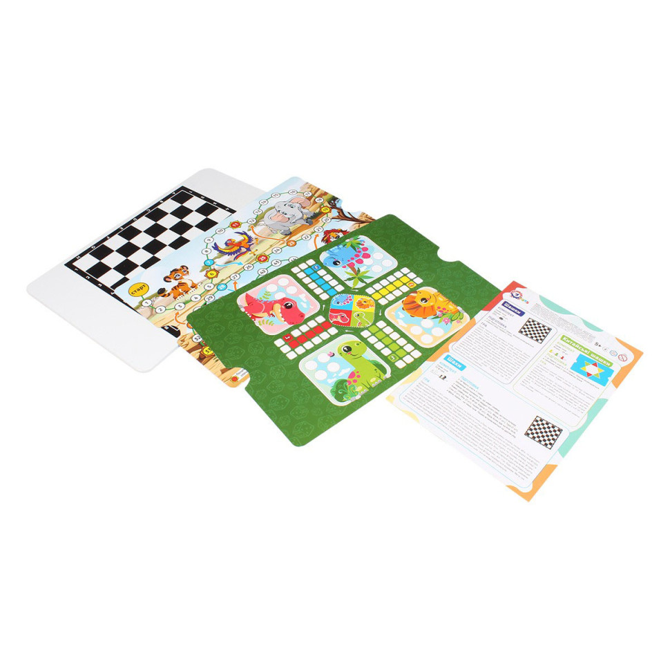 Children's table "Board game set" 9604TXK 7 games