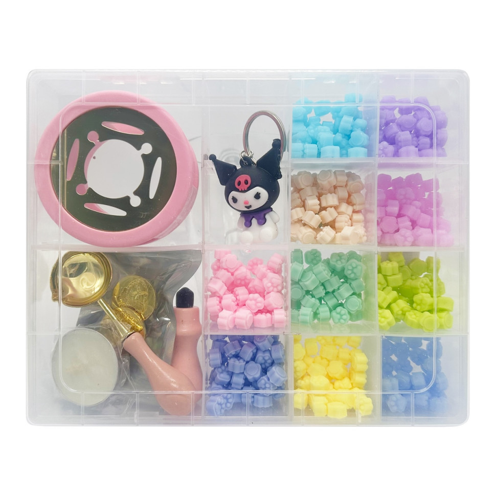 Wax Stamp Creativity Kit C712-5-2, 10 Colors
