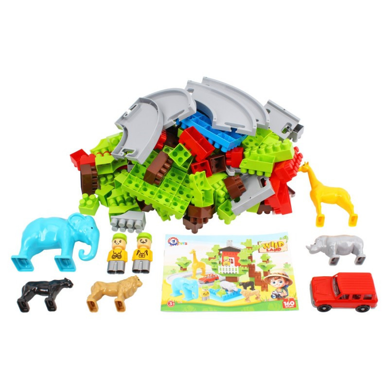 Children's construction set "Tree House" 1119TXK 160 pieces