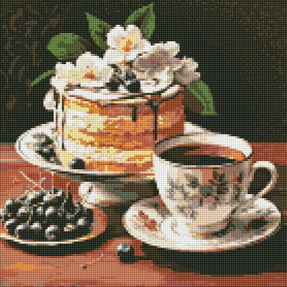 Diamond mosaic "Fruit sweetness" AMO7905 40x40 cm