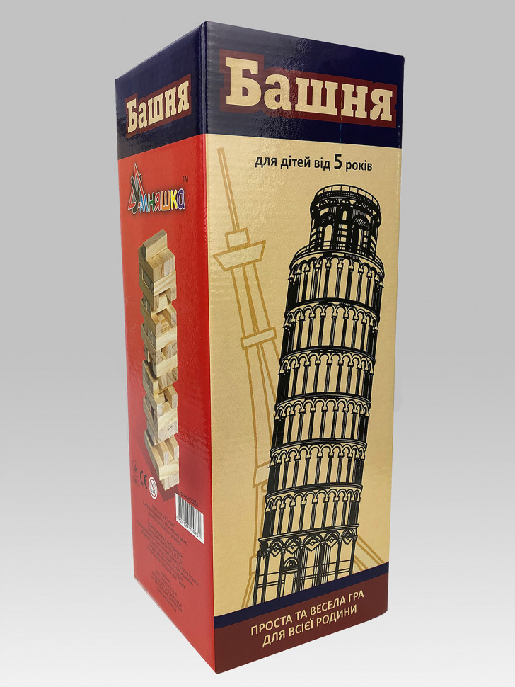 Board game Jenga "Tower" 20060, 44 bars