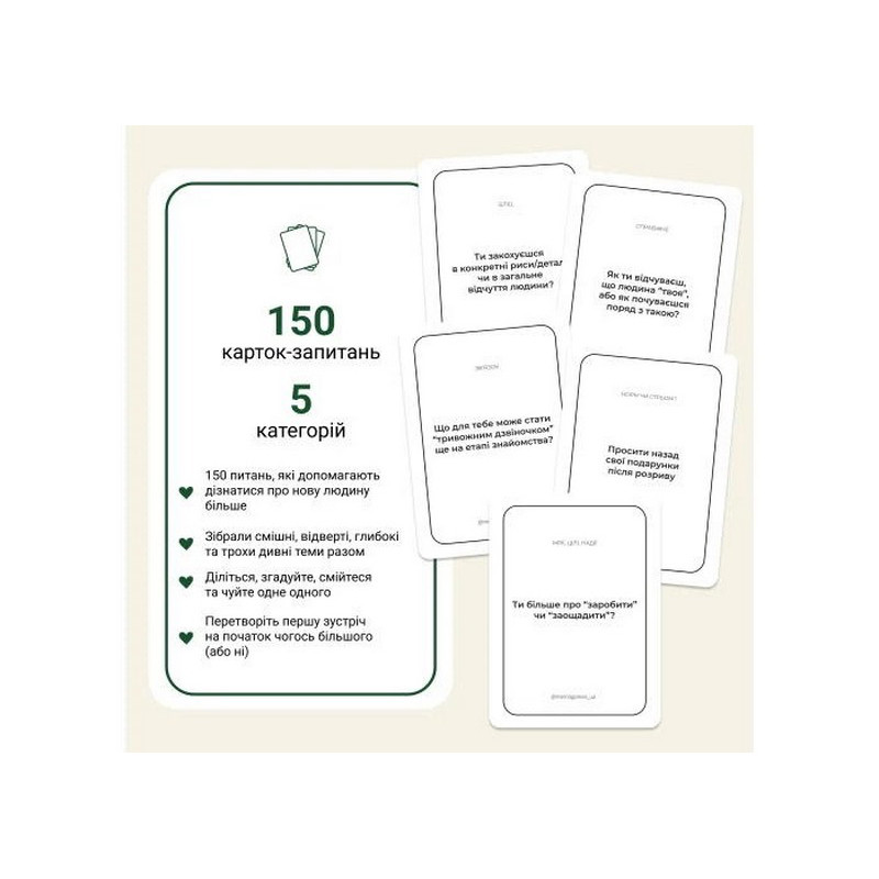 Card game "Between Us: Let's Get Acquainted?" 0037MG 150 cards Card game "Between Us: Let's Get Acquainted?" 0037MG 150 cards