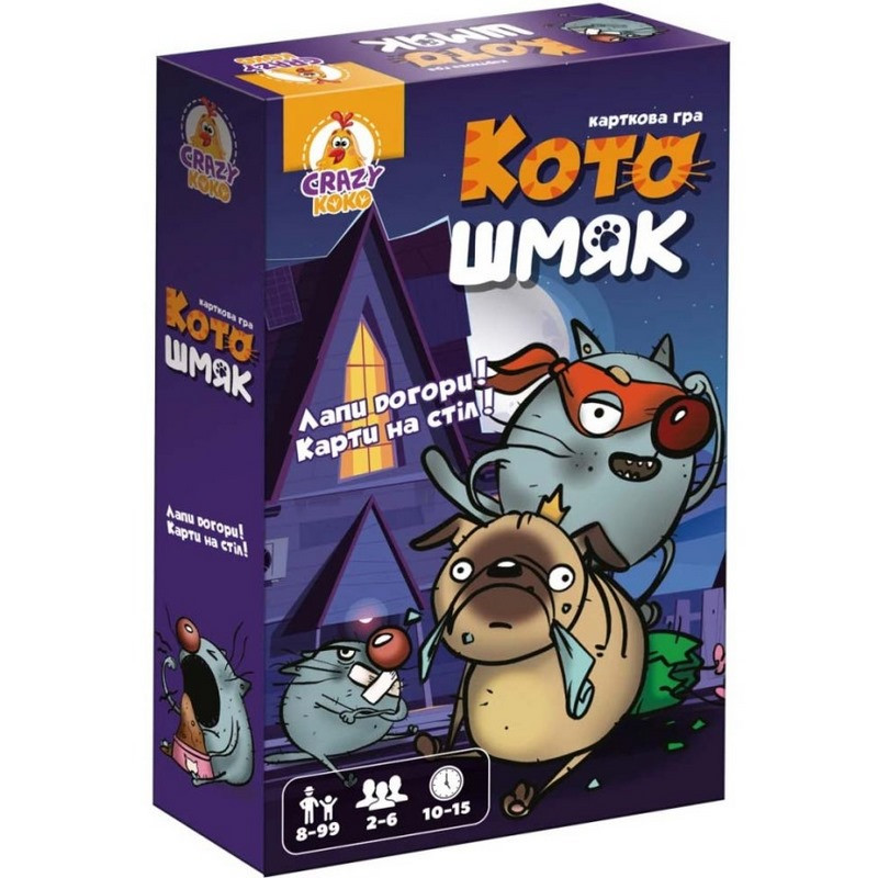 Entertaining Board Game "Cat" VT8077-01, 100 cards