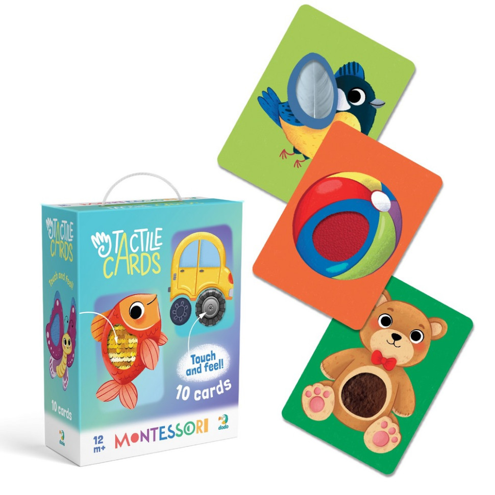 Set of cards with tactile elements "On a walk" 301231 Set of cards with tactile elements "On a walk" 301231