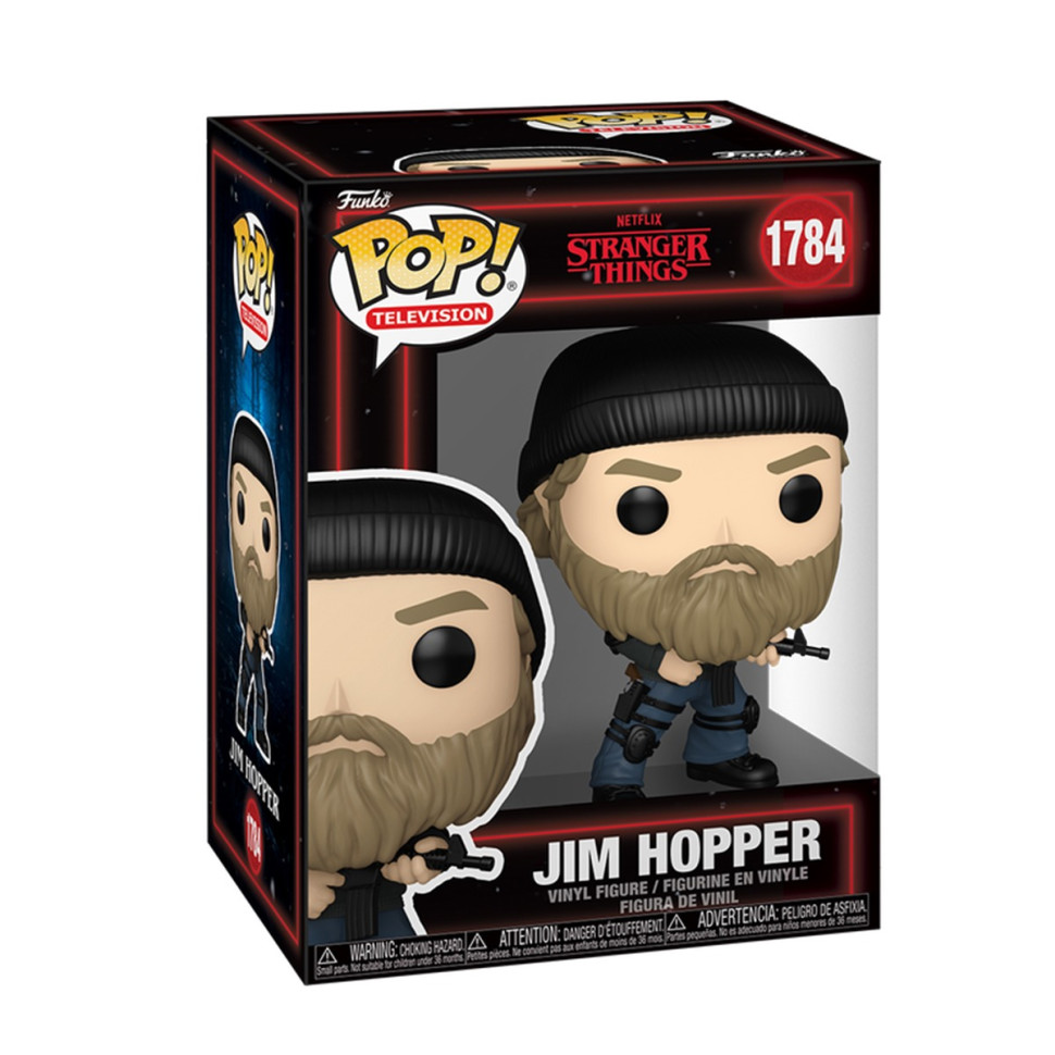 Funko Pop! Jim Hopper 75754 Stranger Things Action Figure