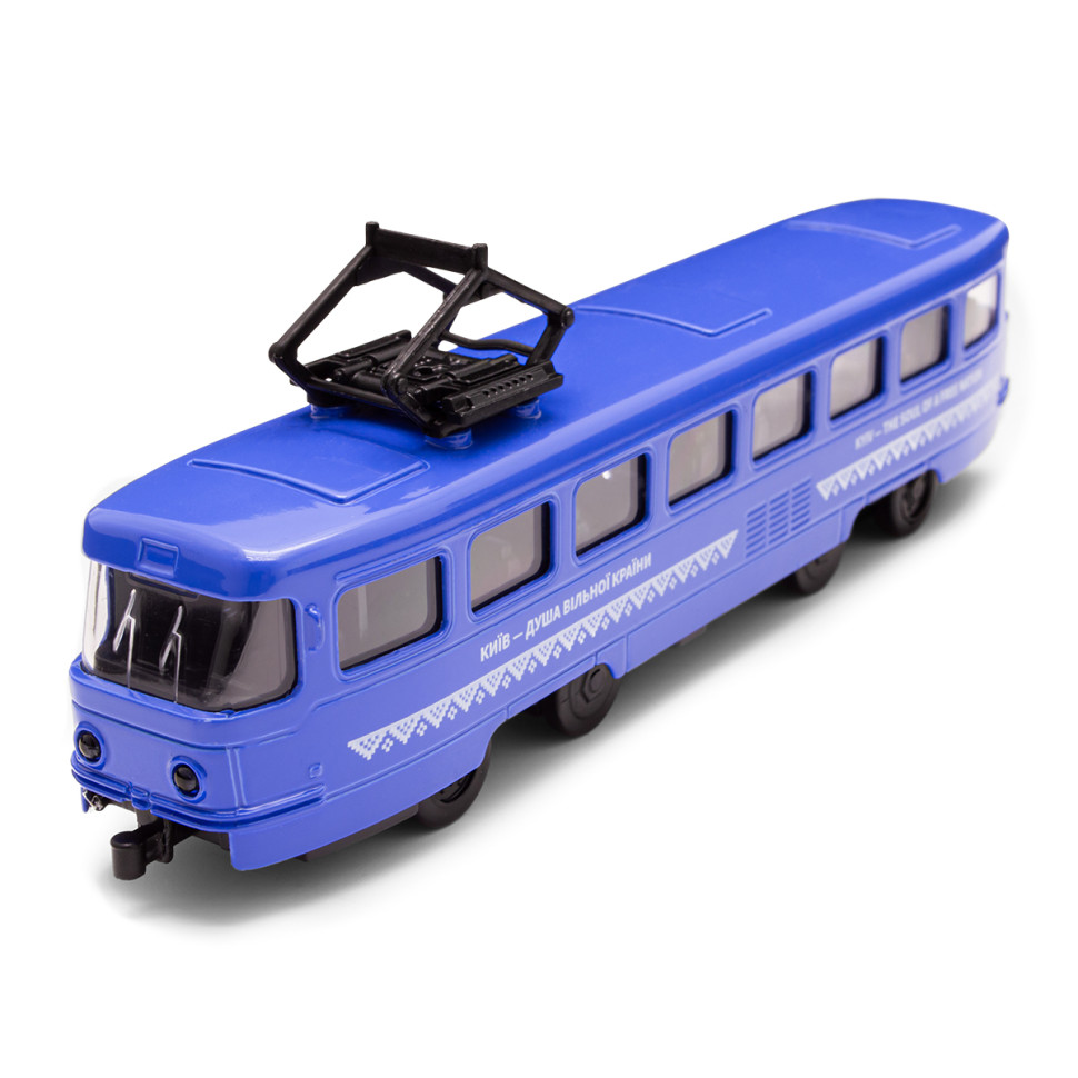 Children's model "City Tram Kyiv" KM250425 scale 1:43