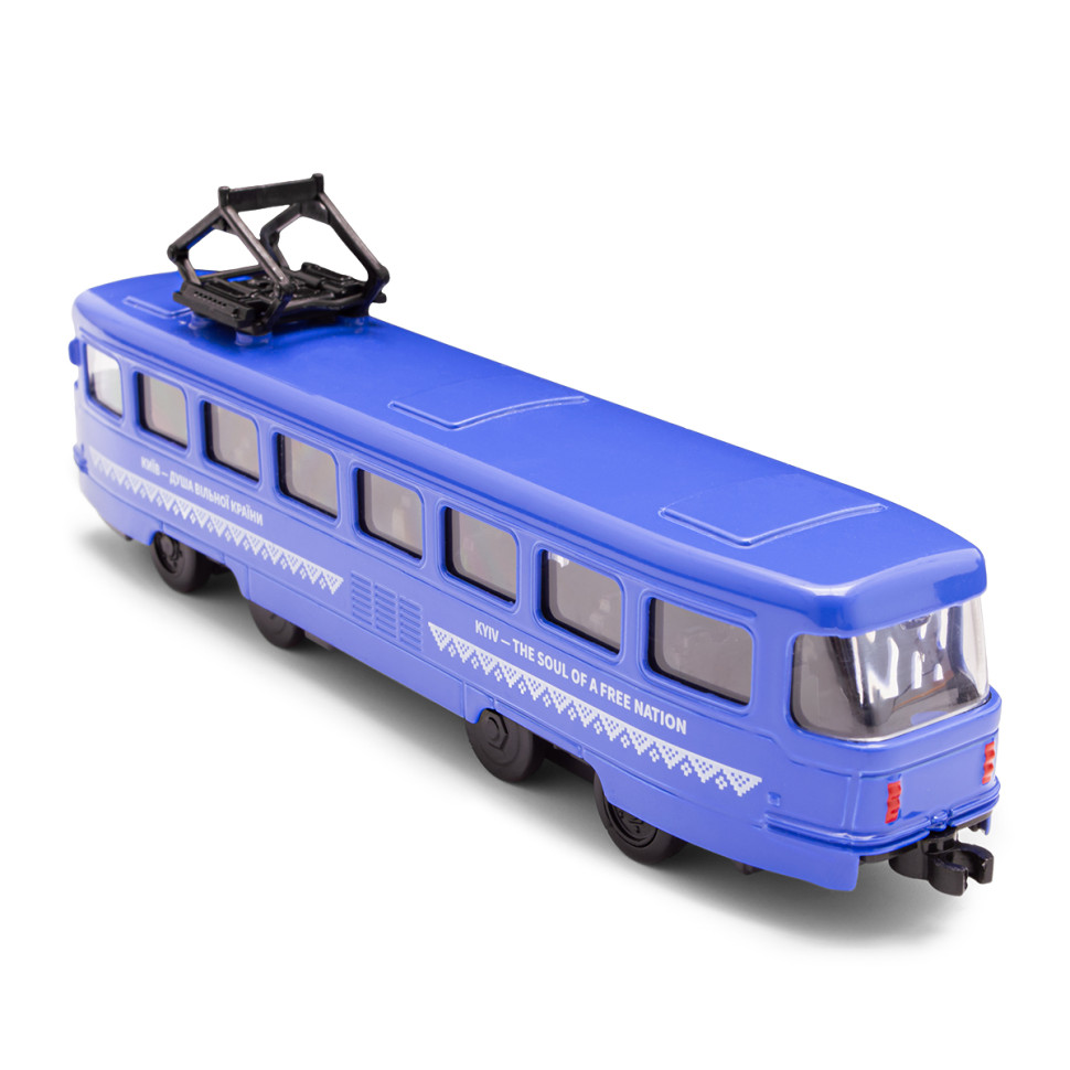 Children's model "City Tram Kyiv" KM250425 scale 1:43
