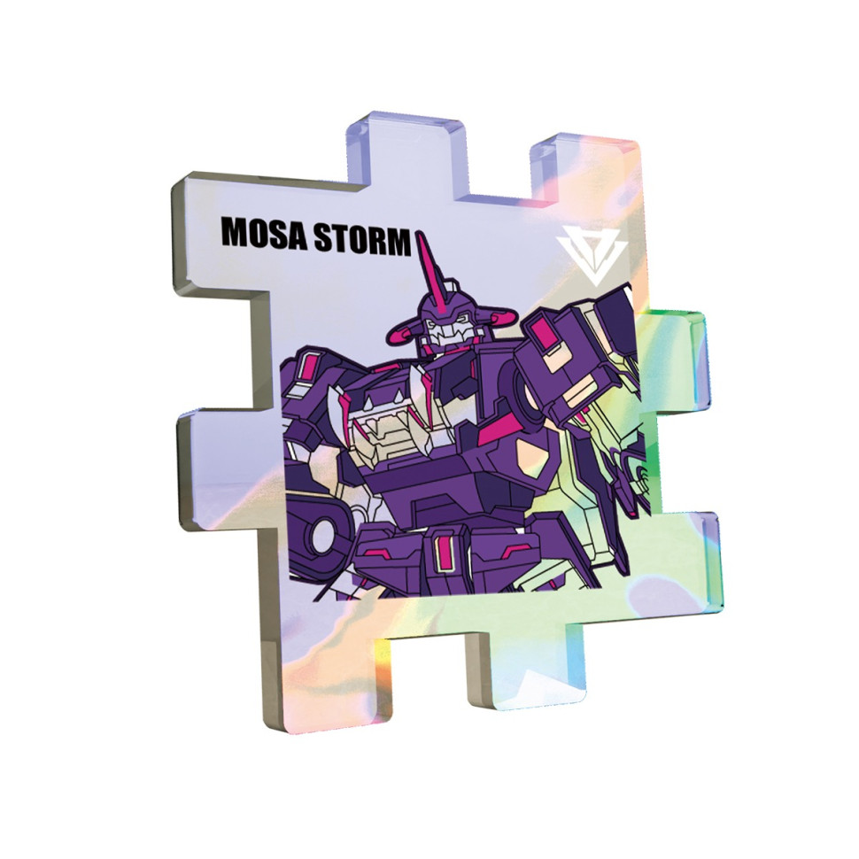 Children's robot construction set "Mosa Storm" Dinoster EU580881A-5, 45 parts Children's robot construction set "Mosa Storm" Dinoster EU580881A-5, 45 parts