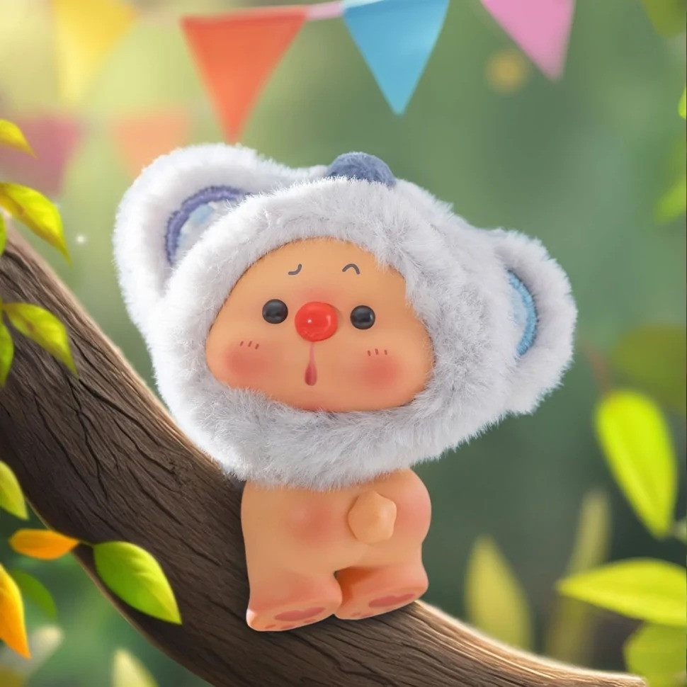 Collectible Animal Party Figure POP TOP JO-2025026 of the "Oyo" Series Collectible Animal Party Figure POP TOP JO-2025026 of the "Oyo" Series
