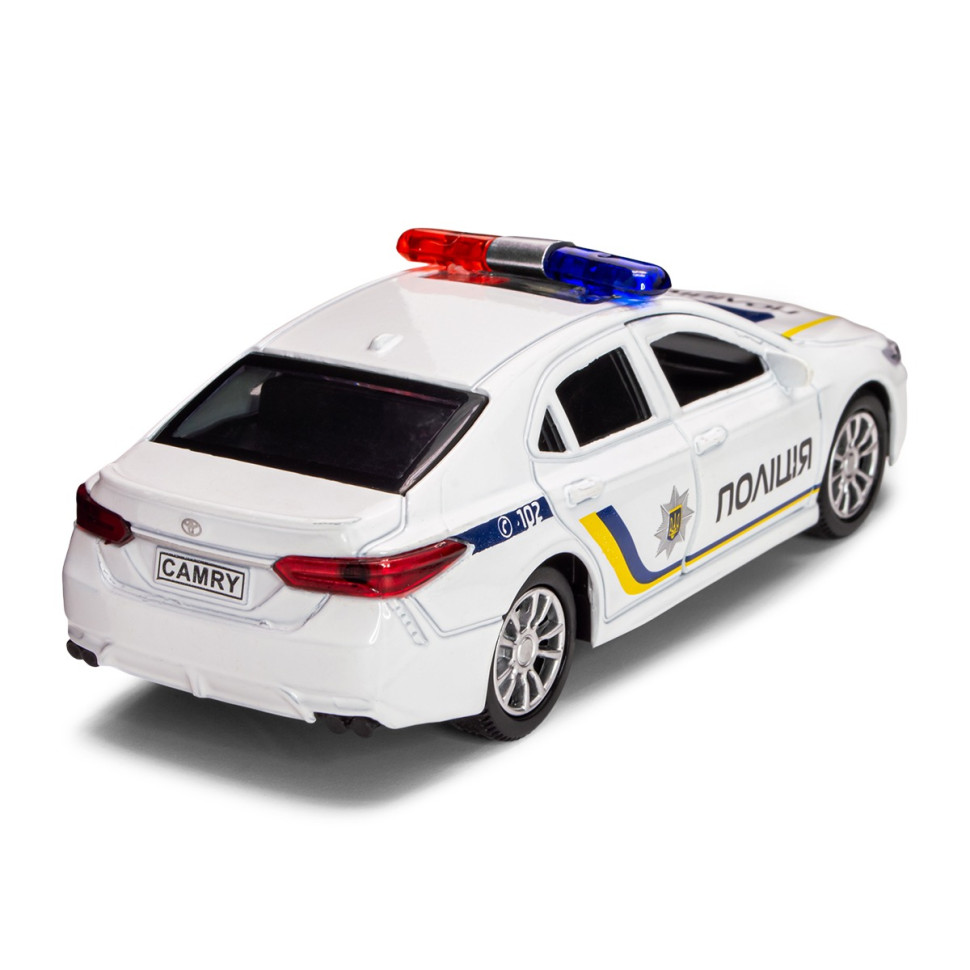 Car Model Kids Toyota Camry Police TechnoDrive KM250416 1:43 Scale Car Model Kids Toyota Camry Police TechnoDrive KM250416 1:43 Scale