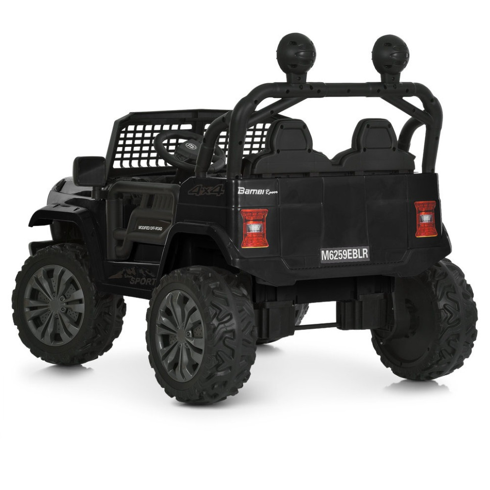 Дитячий електромобіль Jeep M 6259EBLR-2 (24V) вагою до 50 кг