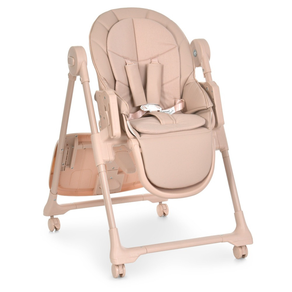 Детский стульчик для кормления CRYSTAL ME 1037 Nude Pink