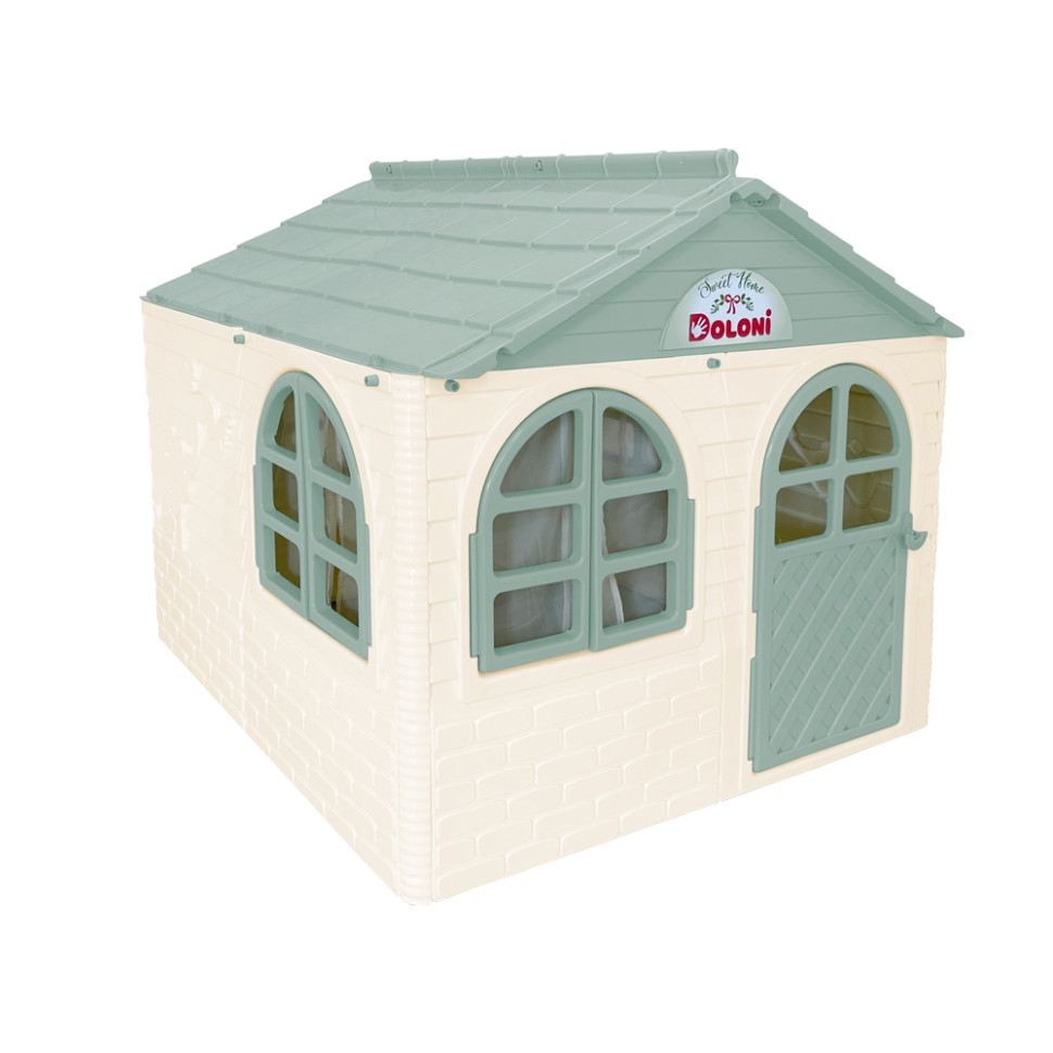 Children's Playhouse with Curtains 02550/2 plastic
