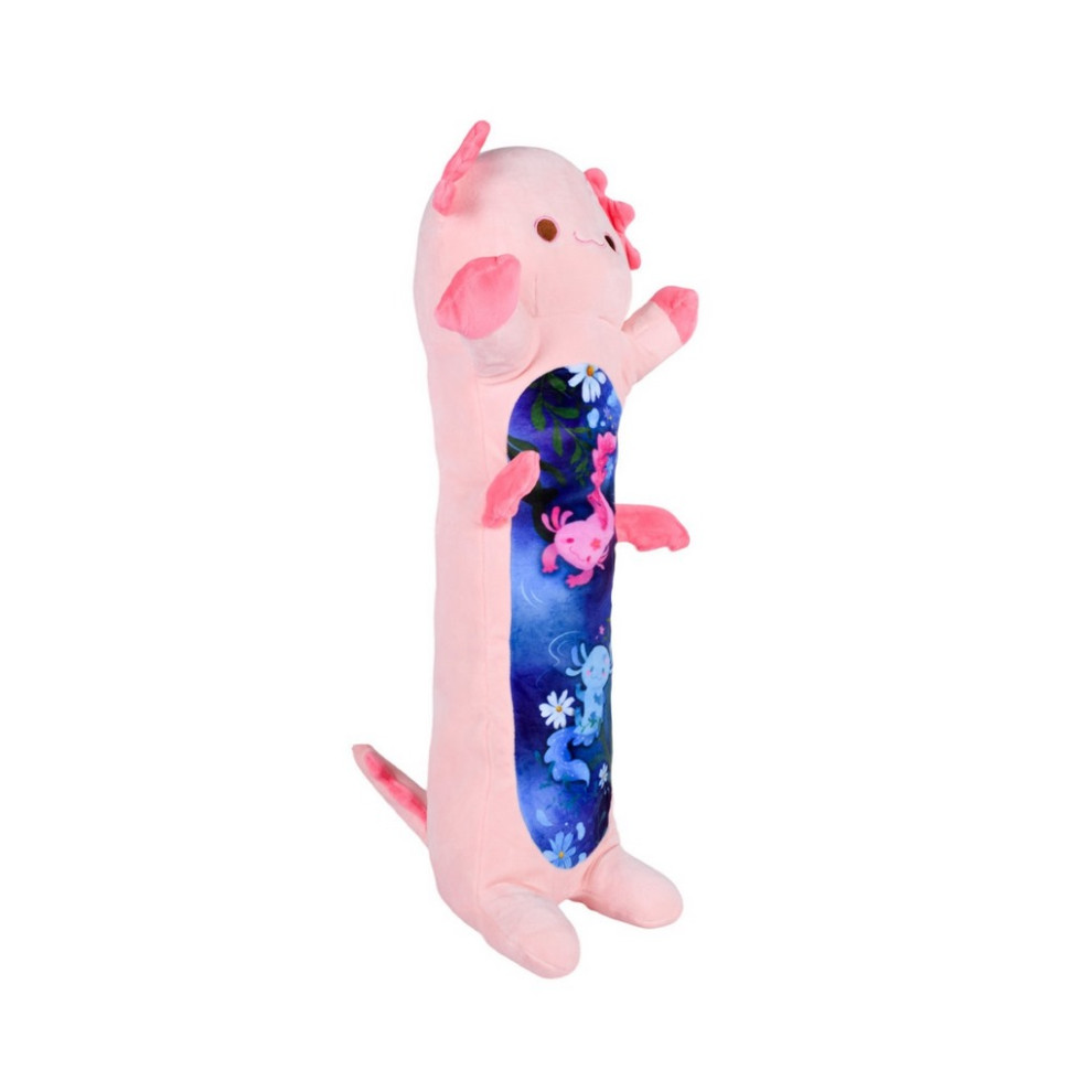Мягкая игрушка-подушка "Аксолотль-батон" HKF2206(Pink) размер 100 см Мягкая игрушка-подушка "Аксолотль-батон" HKF2206(Pink) размер 100 см