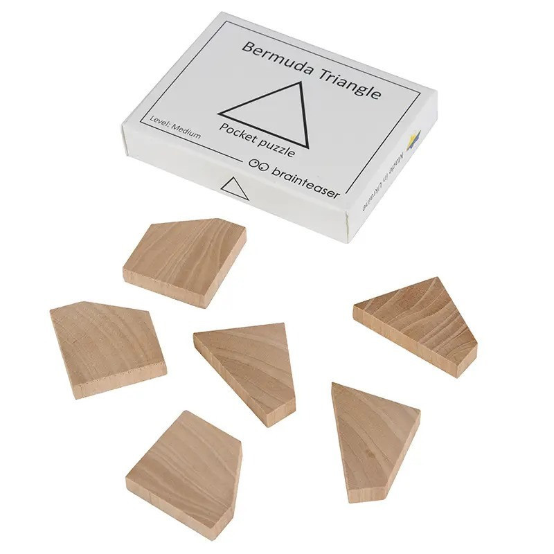 Набор деревянных головоломок "Wooden mini puzzle set" Заморочка 12en