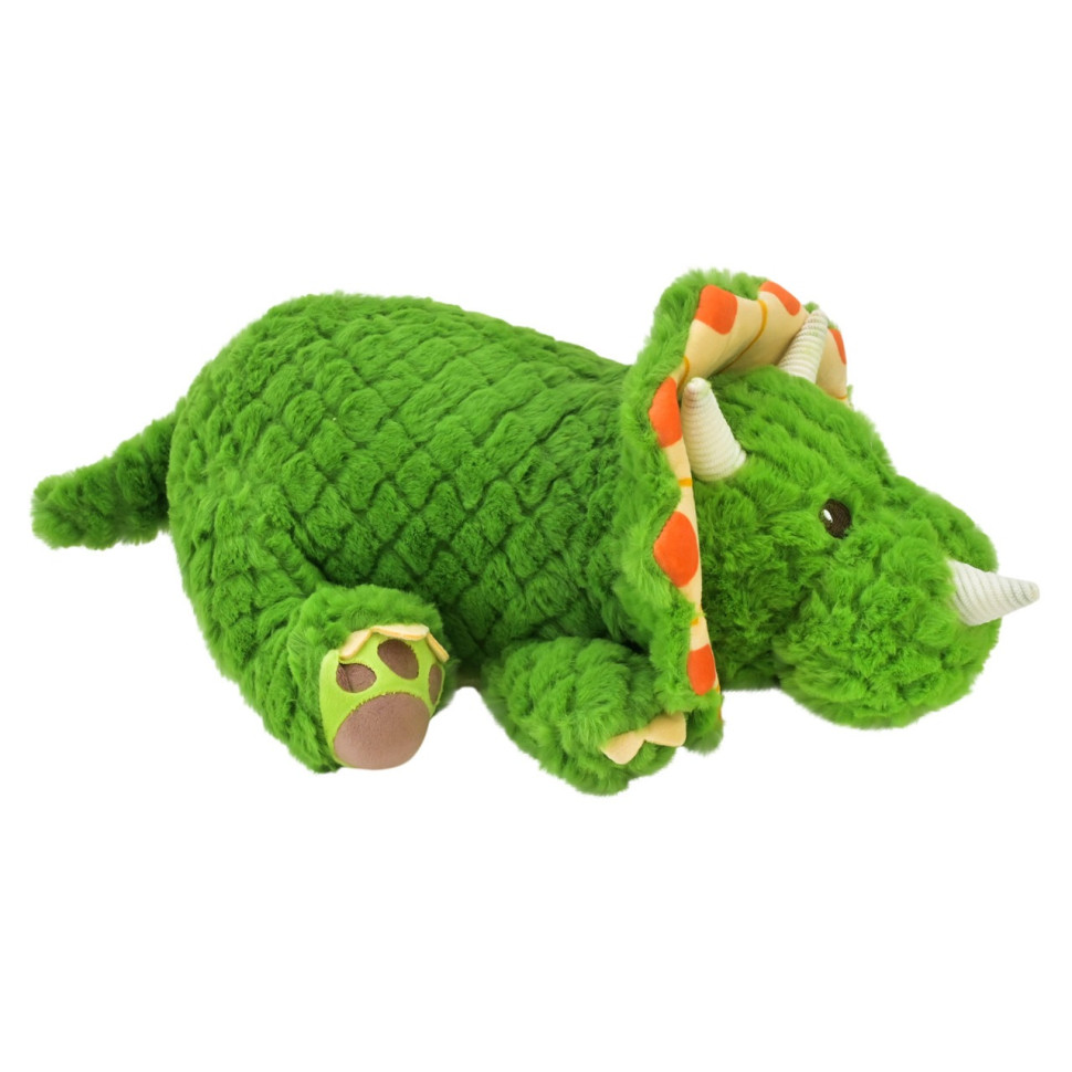 Дитяча плюшева іграшка «Dinosaur Triceratops» K15204 розмір 37 см