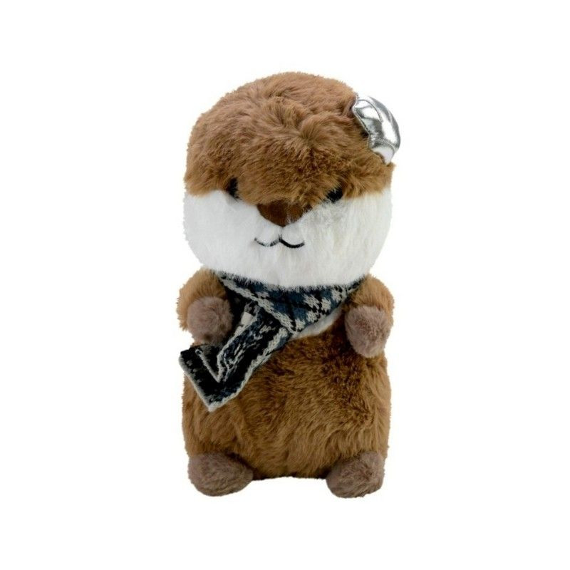Children's soft toy "Otter" C8501 with shell, size 28 cm