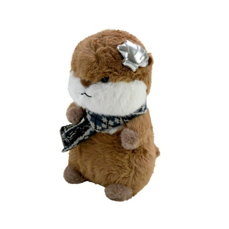 Children's soft toy "Otter" C8501 with shell, size 28 cm