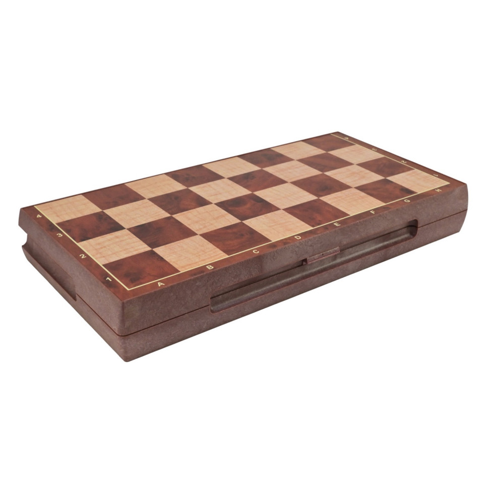 Set of board games "Magnetic chess, checkers" 2 in 1 2458, 30.5x30.5x2 cm Set of board games "Magnetic chess, checkers" 2 in 1 2458, 30.5x30.5x2 cm