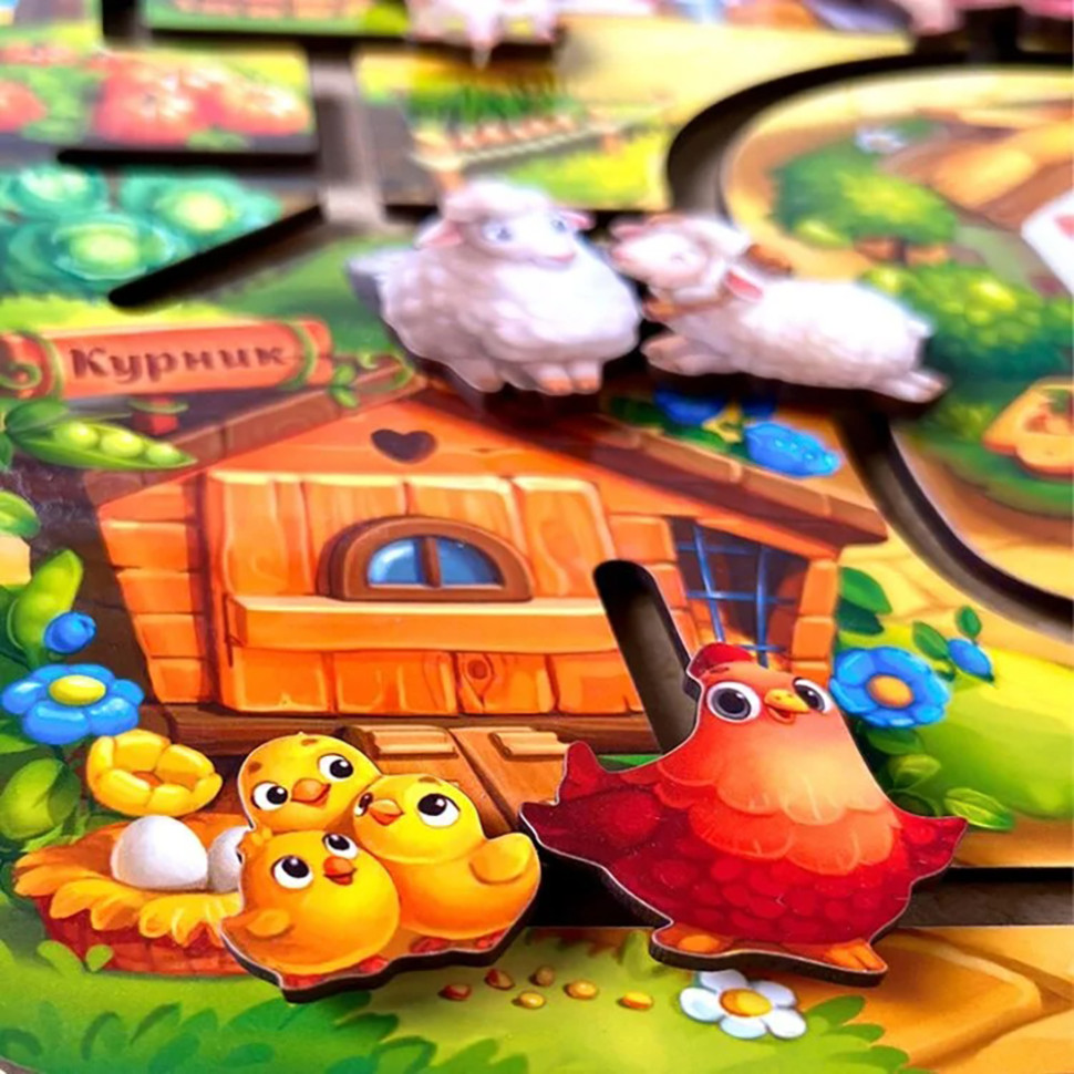 Educational game Labyrinth "Farm" (PSD213) PSD213