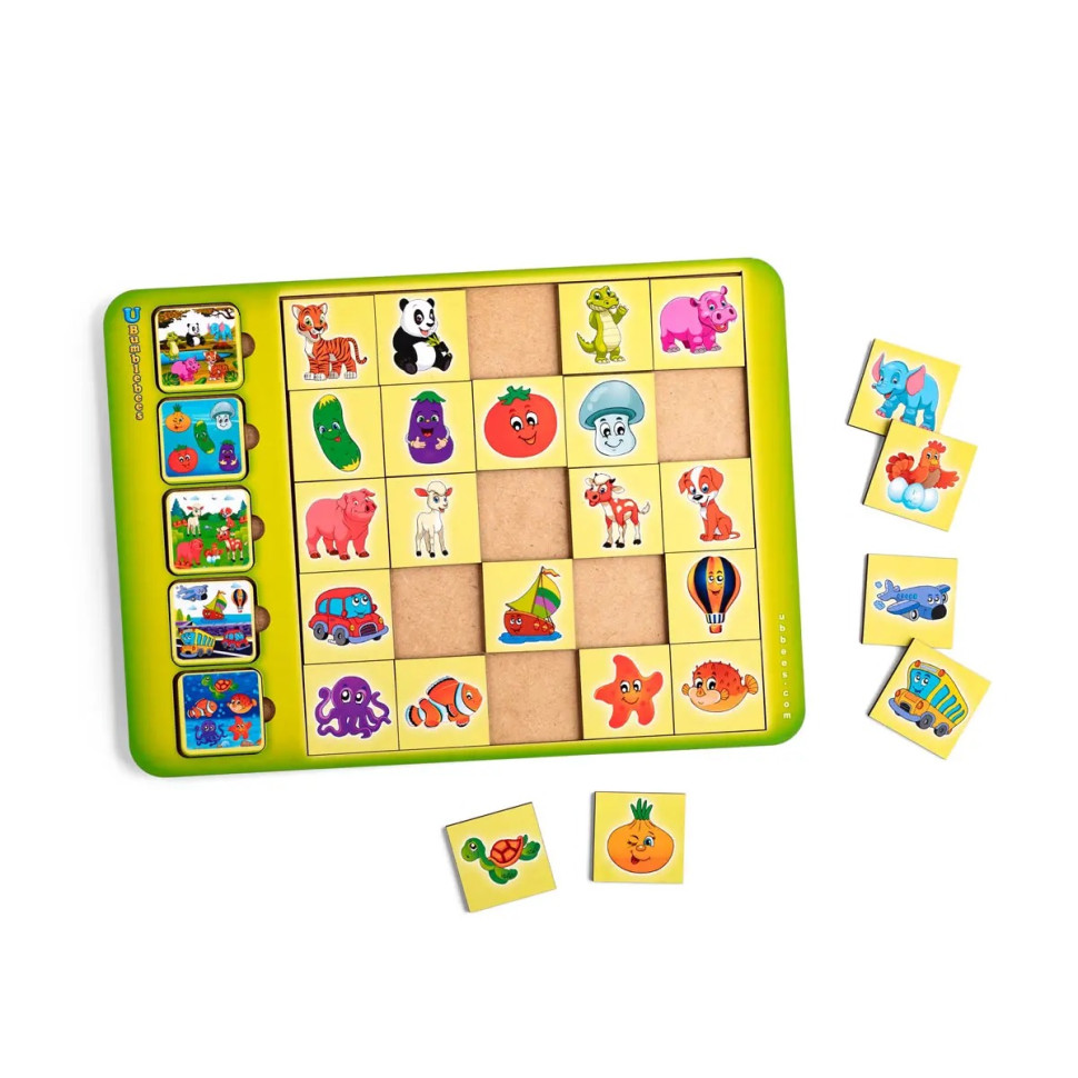 Wooden Sorter "Picture Associations" PSD057