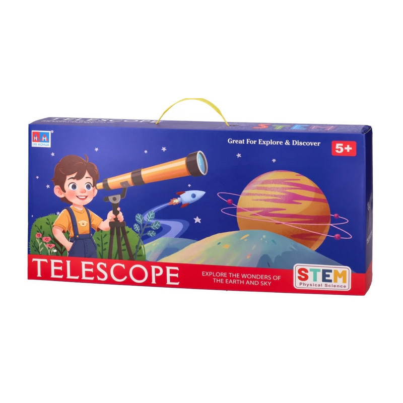 Children's toy "Telescope" 6601A(Grey) gray, from 5 years old Children's toy "Telescope" 6601A(Grey) gray, from 5 years old