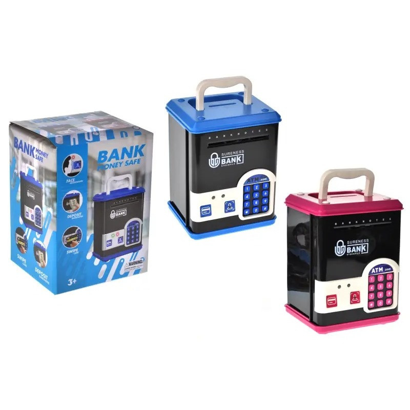 Kids Safe Box WF-3015H(Pink) Music, Light, Password, Imitation Fingerprint