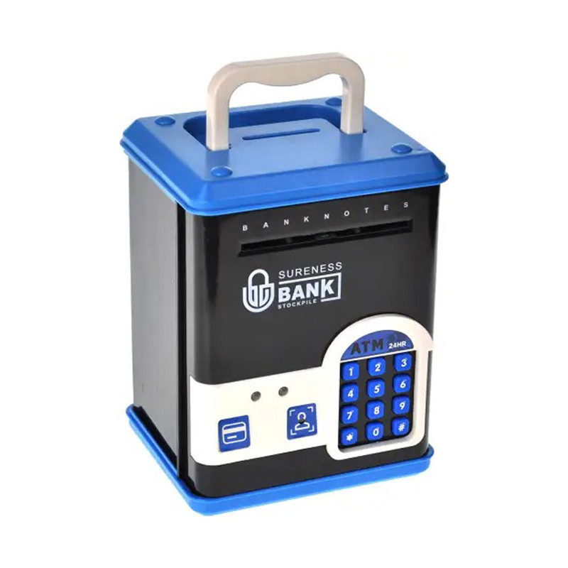 Kids Safe Box WF-3015H(Blue) Music, Light, Password, Imitation Fingerprint