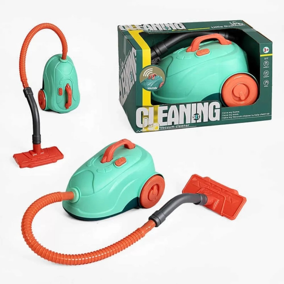 Children's appliances "Vacuum cleaner" XG2-29F on batteries, sound effects Children's appliances "Vacuum cleaner" XG2-29F on batteries, sound effects