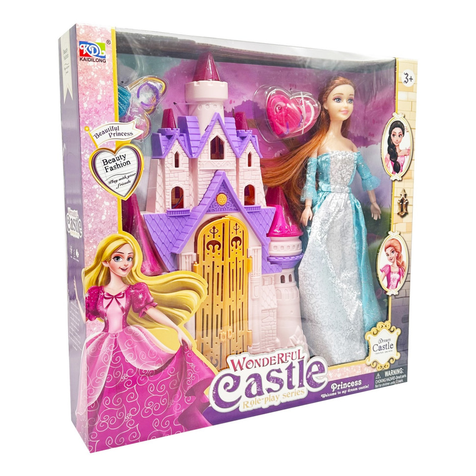 Princess Castle Doll Game Set KDL-57 Sound and Light Effects