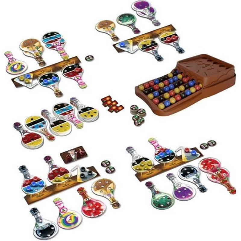 Explosive Potions board game G7D066UA 80 vials of ingredients Explosive Potions board game G7D066UA 80 vials of ingredients