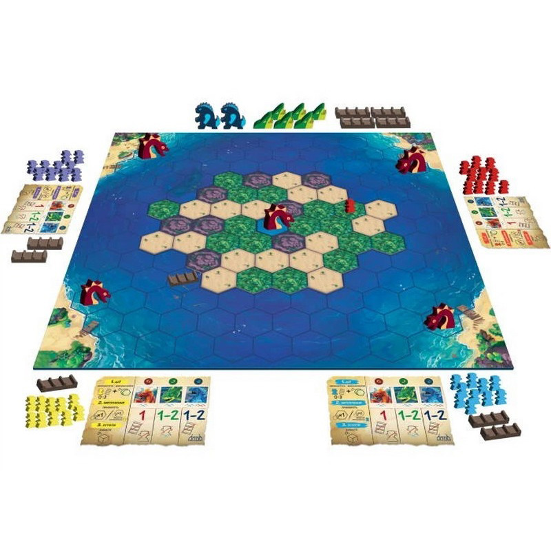 Board game "Survive: Escape from the Island" ZYGSTI01UA 50 adventurer's chips Board game "Survive: Escape from the Island" ZYGSTI01UA 50 adventurer's chips
