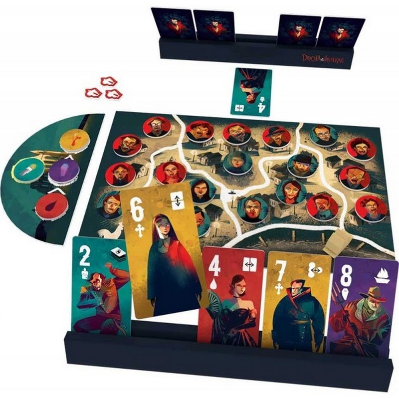 Board game "Dracula vs Van Helsing" DPG01UA 32 cards