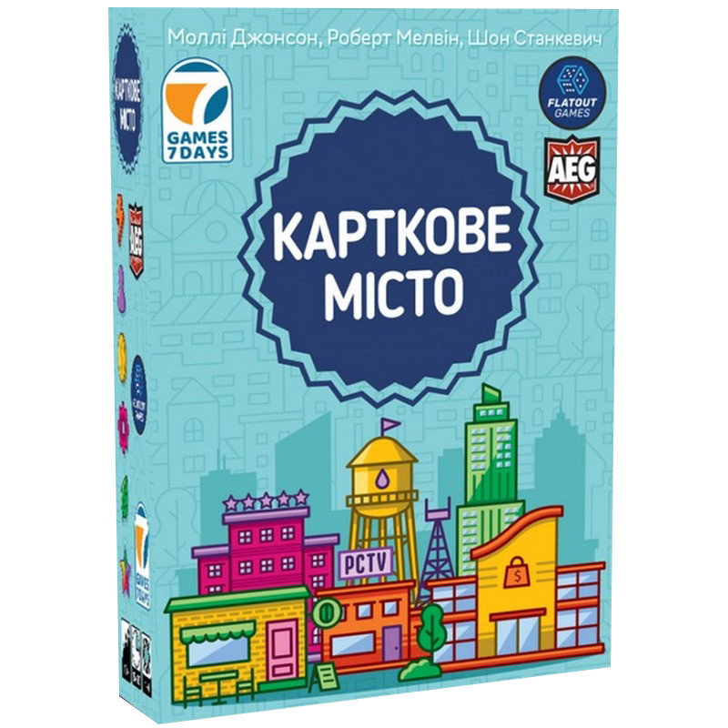 Card City Card Game PCT01UA 160 double-sided resource cards