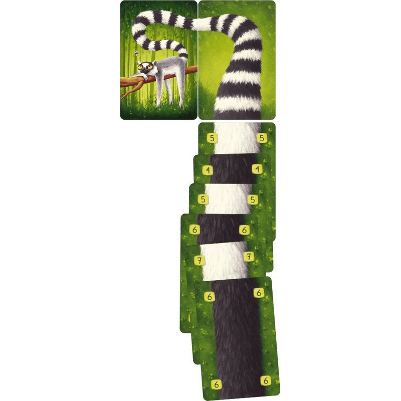 Card Game "Lemur's Tails" LX001UA 80 cards Card Game "Lemur's Tails" LX001UA 80 cards