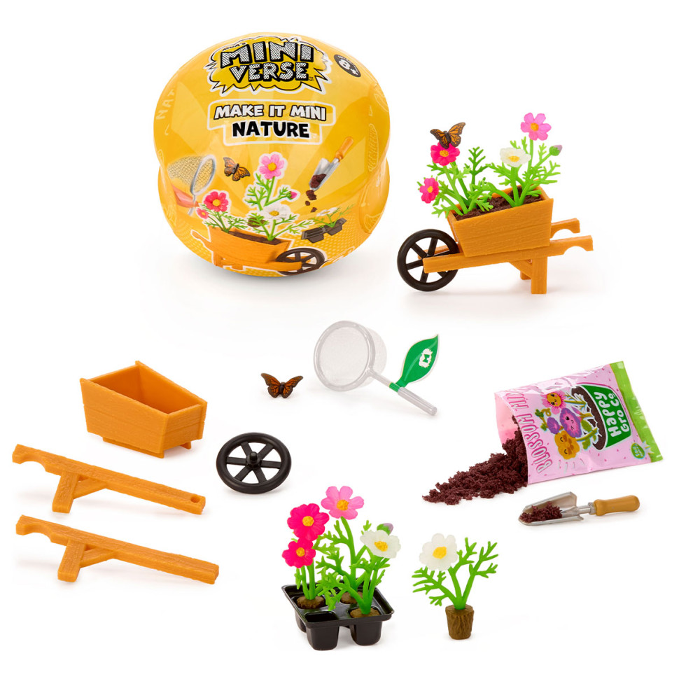 Miniverse 546962 Nature 3 Series "Create a Natural World" Playset