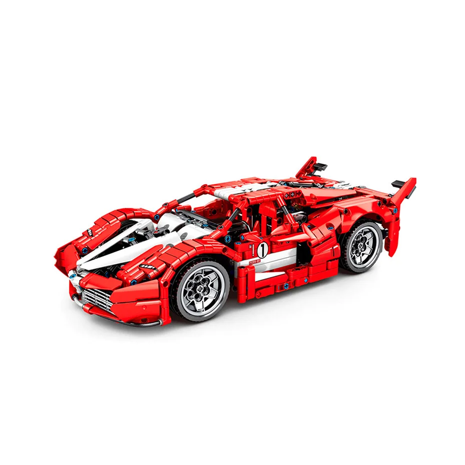 Children's constructor "Racing car" Bambi 8608 1282 parts