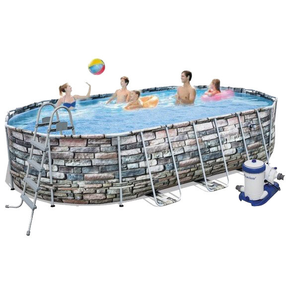 Frame pool Bestway 56719 (610-366-122cm), 20241 l