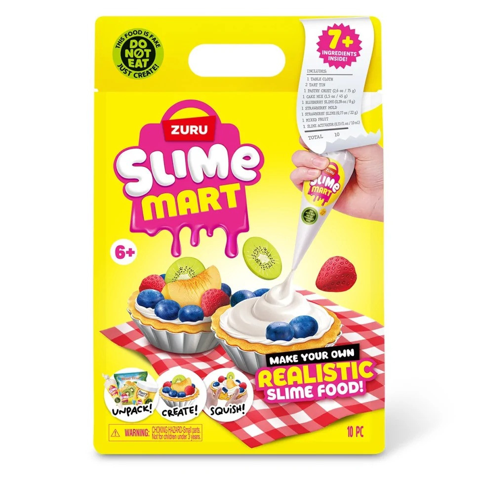 Slime Mart 15901E Fruit Tart Slime Playset from the Shopping Bag series