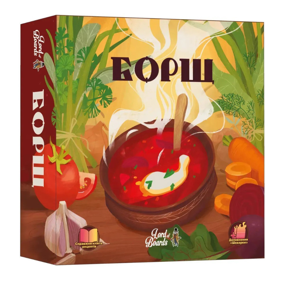 Board card game "Borscht" LOB2404UA from 2 to 7 players