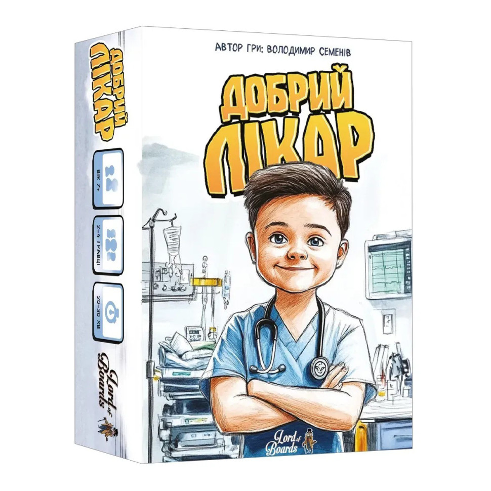 Good Doctor" board card game LOB2506UA 64 cards